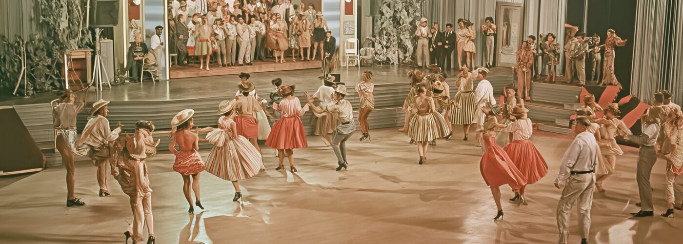 Lively Vintage Dance Scene